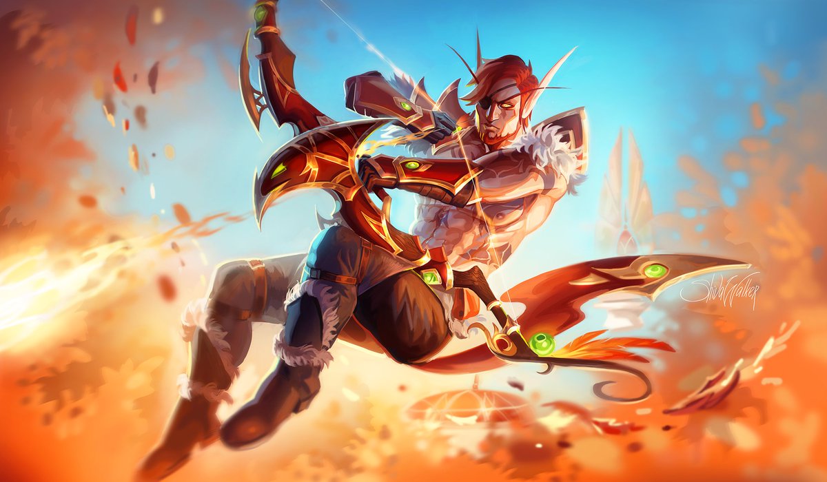 Xera'toril Springbrook 
Fullbody sketch comm for <a href="/parakonal/">Roguish ❤️💜💙</a> ❤️‍🔥
Thank you so much! 

#warcraft #worldofwarcraft