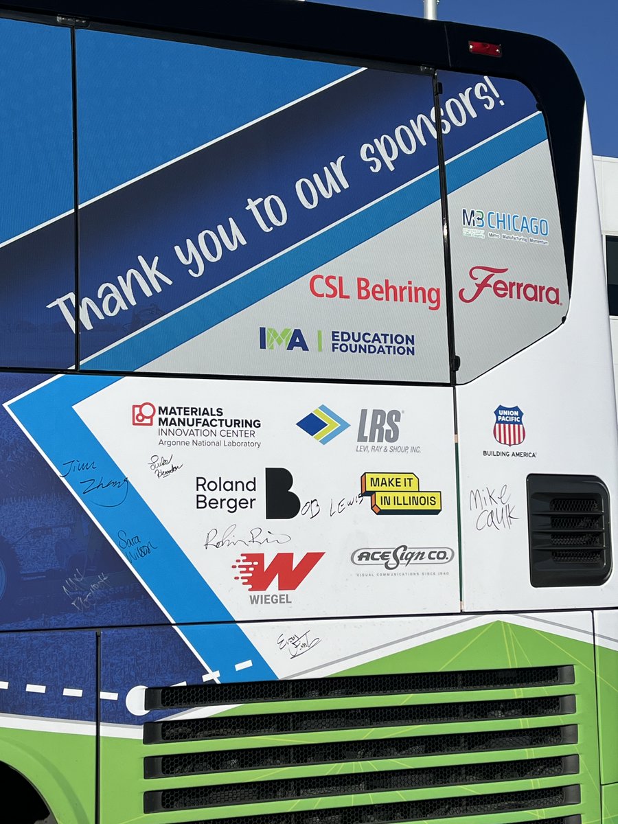 Great things are made in Kankakee County! The Economic Alliance team joined the <a href="/IMA_Today/">Illinois Manufacturers' Association (IMA)</a> 'Makers on the Move' bus tour at <a href="/CSL/">CSL</a> Behring, along with <a href="/IMECillinois/">IMEC</a>, <a href="/RepRobinKelly/">Robin Kelly</a>, <a href="/SenPatrickjoyce/">State Senator Patrick Joyce</a>, and Rep. Jackie Haas to promote manufacturing across Illinois.