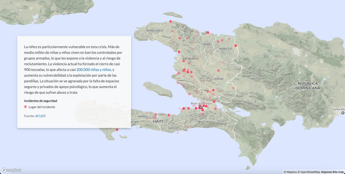 AcnurMexico's tweet image. #DataStory 🇭🇹 Haití enfrenta una crisis profunda: violencia de pandillas, desplazamientos masivos y necesidades humanitarias críticas. A pesar de los esfuerzos, la situación sigue siendo grave y requiere intervención urgente.
💻 Conoce más: bit.ly/4eCuH8A