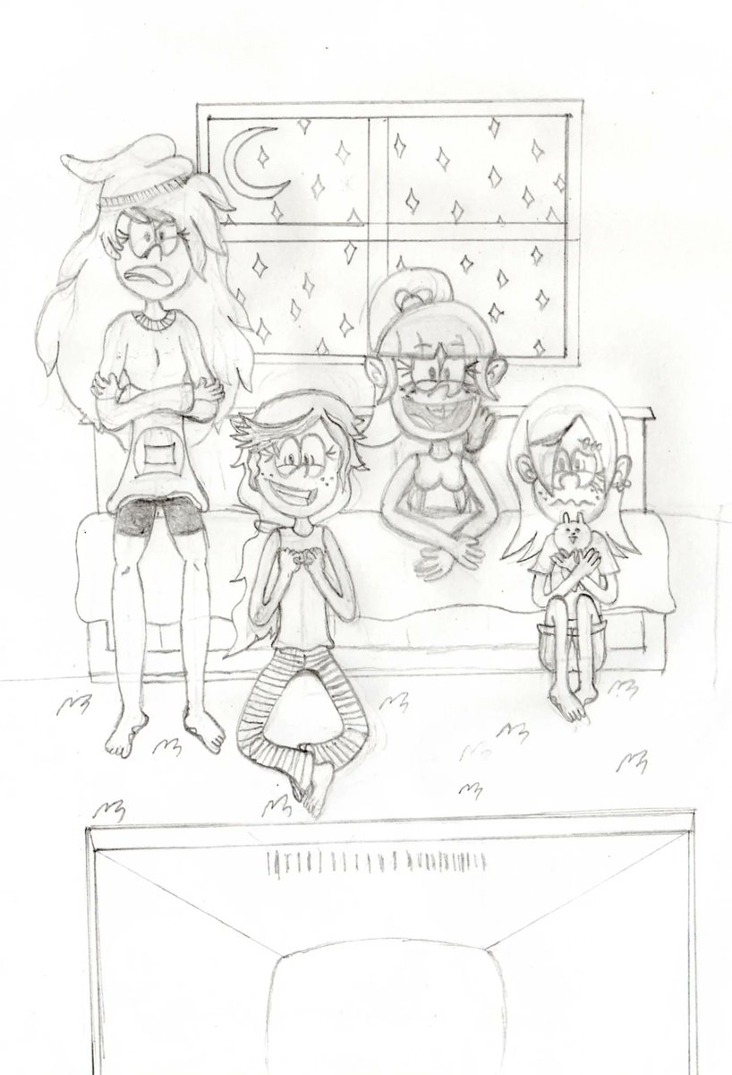 Kevdovahfire1's tweet photo. Carving in My gallery i found this pic, i drew this a Lot years ago jaja, it just Joyce, Erika wright, Lina Loud and Lois Loud whatching a horror movie
#TheLoudHouse #theloudhouseart #ocs #originalcharacterart https://t.co/eCpgOuXGXp