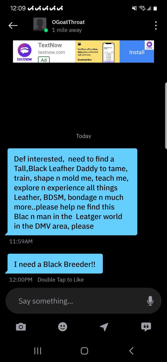 He either messaged the wrong profile or he cannot tell that I am neither tall nor black