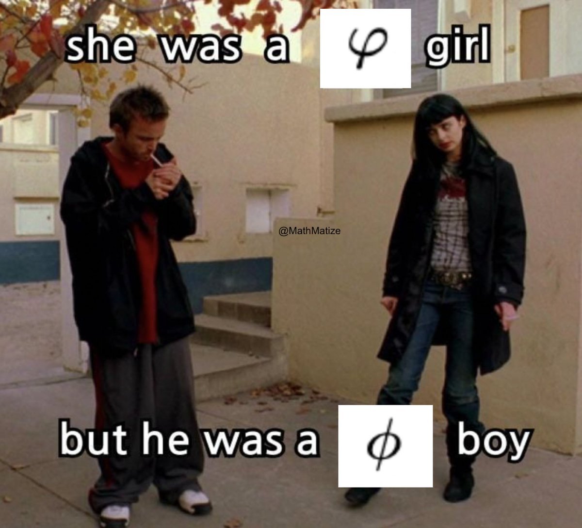 MathMatize's tweet photo. It wasn't meth that ruined them, it was notation https://t.co/9TNw5KopHx