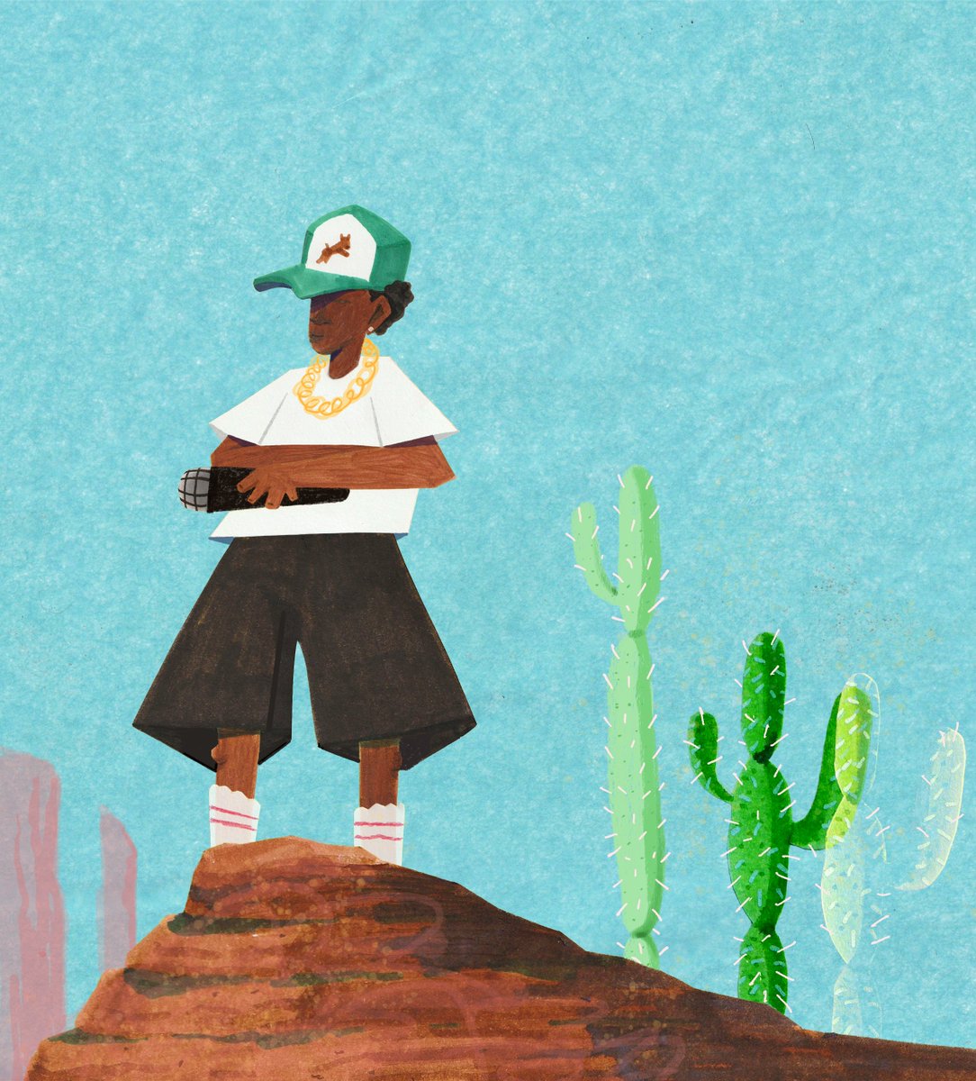 wooloverwater's tweet photo. @tylerthecreator @ Austin City Limits.

Mixed media paper collage. 2024 https://t.co/eki5WC8Aen