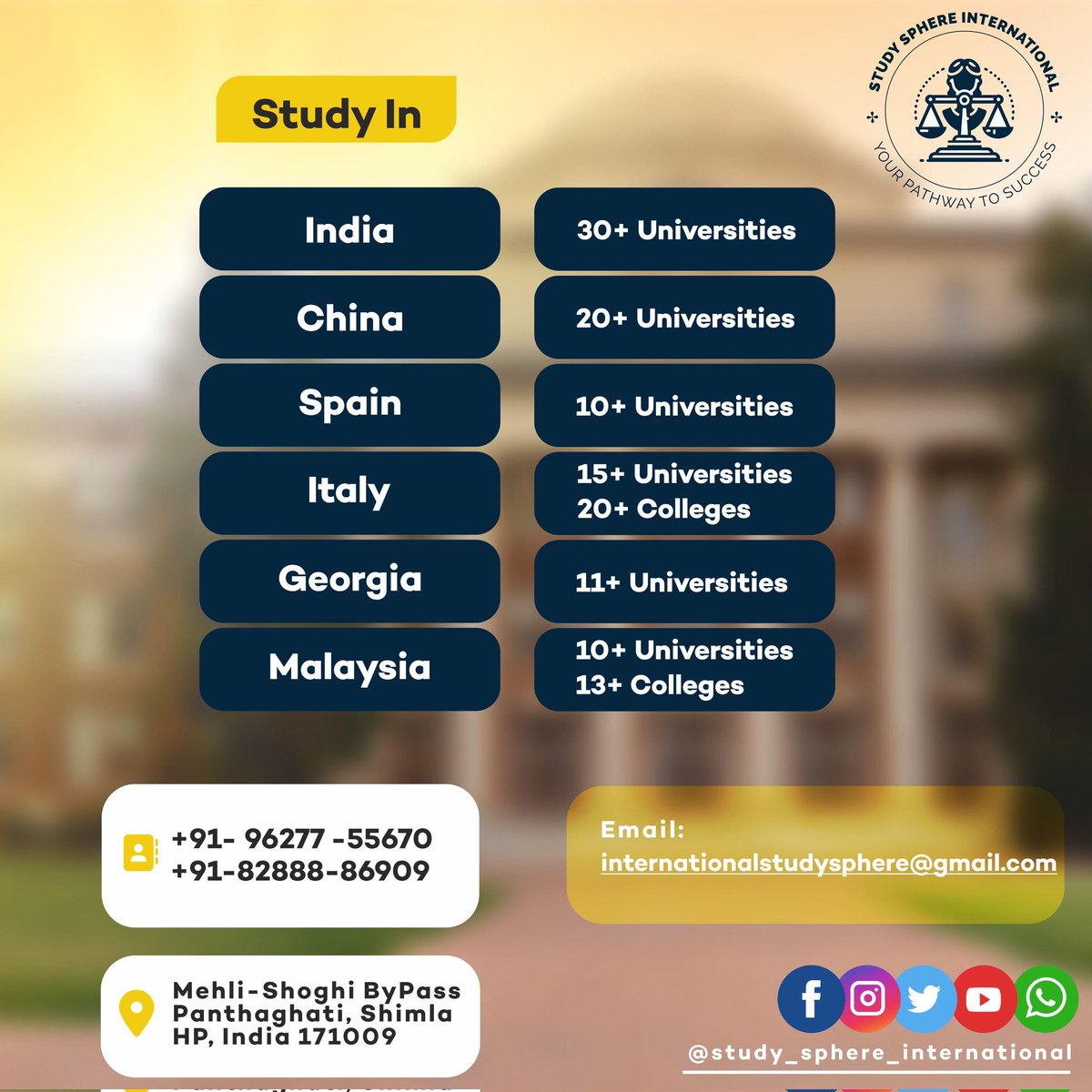 Gorowah's tweet photo. You got a dream to study abroad? Allow us to take make it come true by reaching out to us
DM if interested, we are ready to help you https://t.co/kVPO4dnFFF