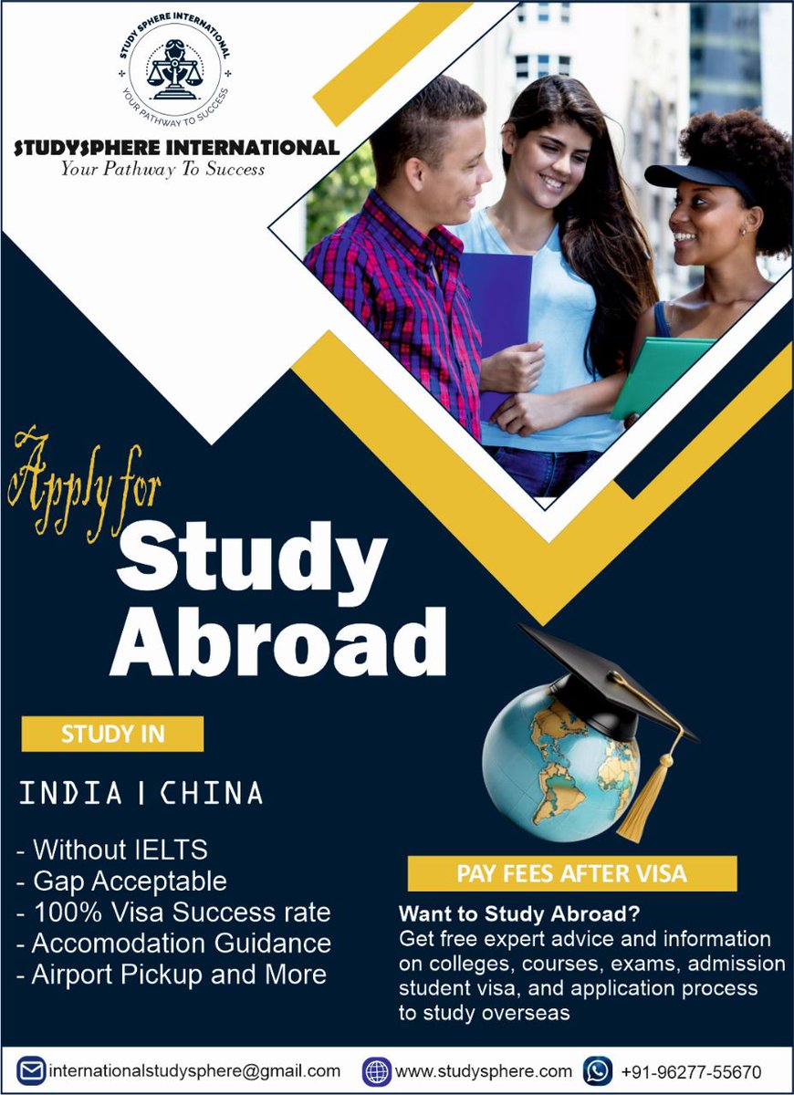 Gorowah's tweet photo. You got a dream to study abroad? Allow us to take make it come true by reaching out to us
DM if interested, we are ready to help you https://t.co/kVPO4dnFFF