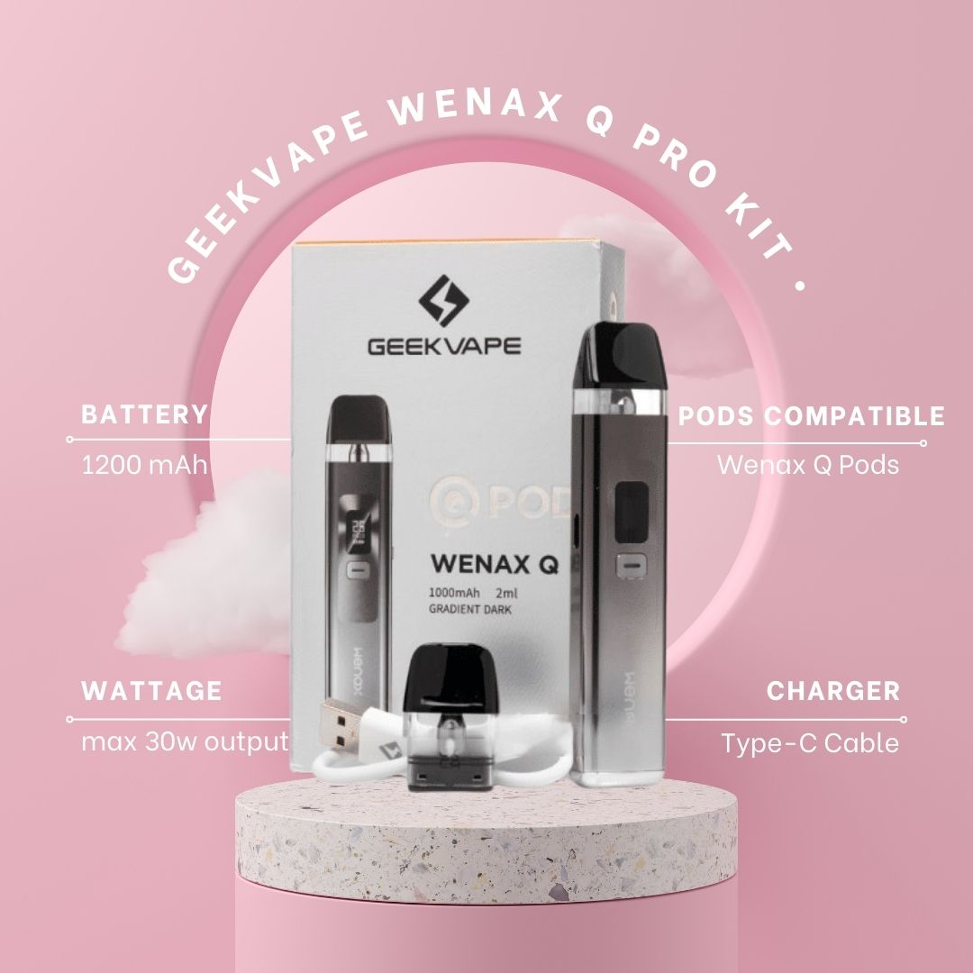 Geekvape Wenax Q Pro Kit | Beginner Vape Devices

vpdubaiking.ae/product/geekva…

#geekvape #geekvapedevice #wenaxqpro #wenaxpodkit #wenaxqpodkit #wenaxpro #wenaxvape #vapedubai #vapeuae #vapedubaiking #vapeshopdubai #buyvapedubai