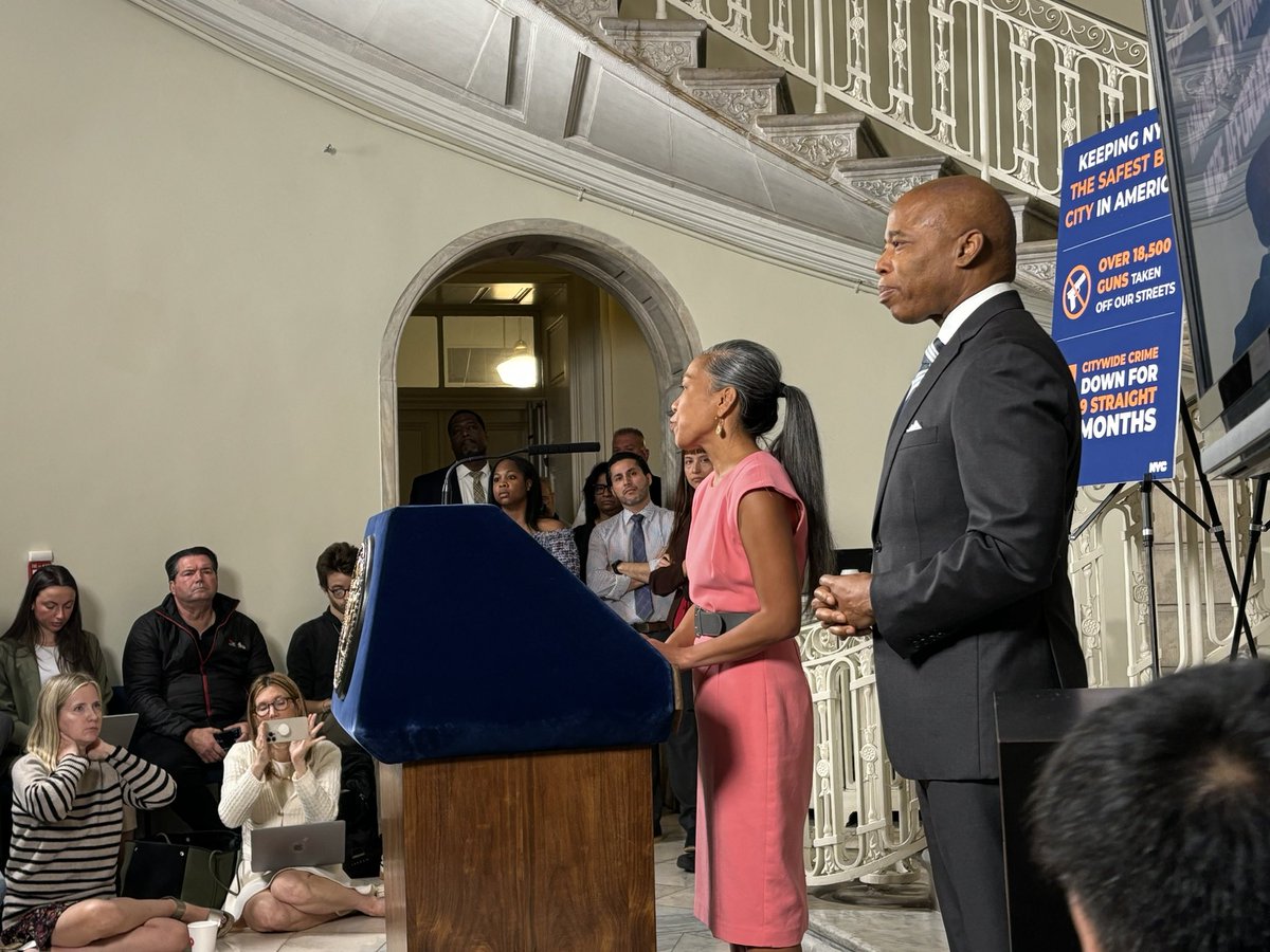 <a href="/NYCMayor/">Mayor Eric Adams</a> “This is my life’s work and I’m humbled that I get to continue this work in my new role,” <a href="/MTorresSpringer/">Maria TorresSpringer</a> says.

Torres-Springer previously served as the deputy mayor for hosting, economic development and workforce.