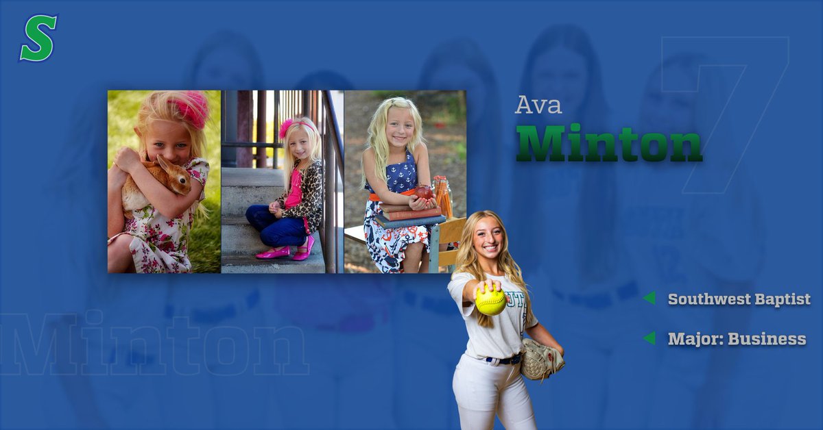 🥎 Jags Softball 🥎 (@bssjagssoftball) on Twitter photo Our next senior is <a href="/avam2172/">ava minton</a>
She is going to:
🏫 Southwest Baptist @SBUbearcats_SB
To 📖- Business Our next senior is <a href="/avam2172/">ava minton</a>
She is going to:
🏫 Southwest Baptist @SBUbearcats_SB
To 📖- Business
