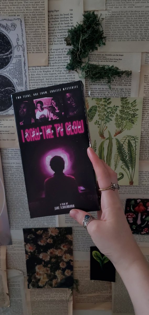 got a vhs of i saw the tv glow cause i am very normal about this film
