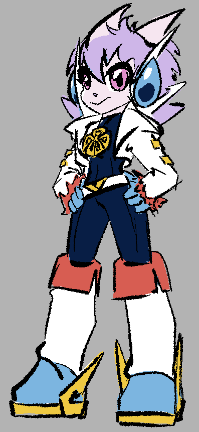 Warm up ink and color. This time around I wanted to apply my effortless method to inking to see the result. It's actually better than I was expecting. Also, a lot of people liked the concept for Lilac (age 21), so used that as a base to practice with.
#GalaxyTrailFanArt