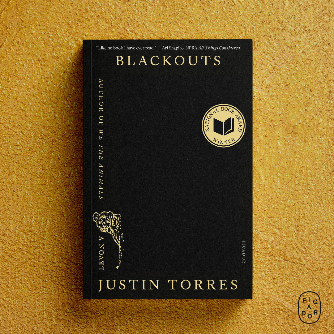 BLACKOUTS by Justin Torres is a marvel of creative imagination, drawing on testimony, photographs, illustrations, and a range of influences as it insists that we look steadily at what we have inherited and what we have made. BLACKOUTS is now in paperback. bit.ly/3zRaI6Y