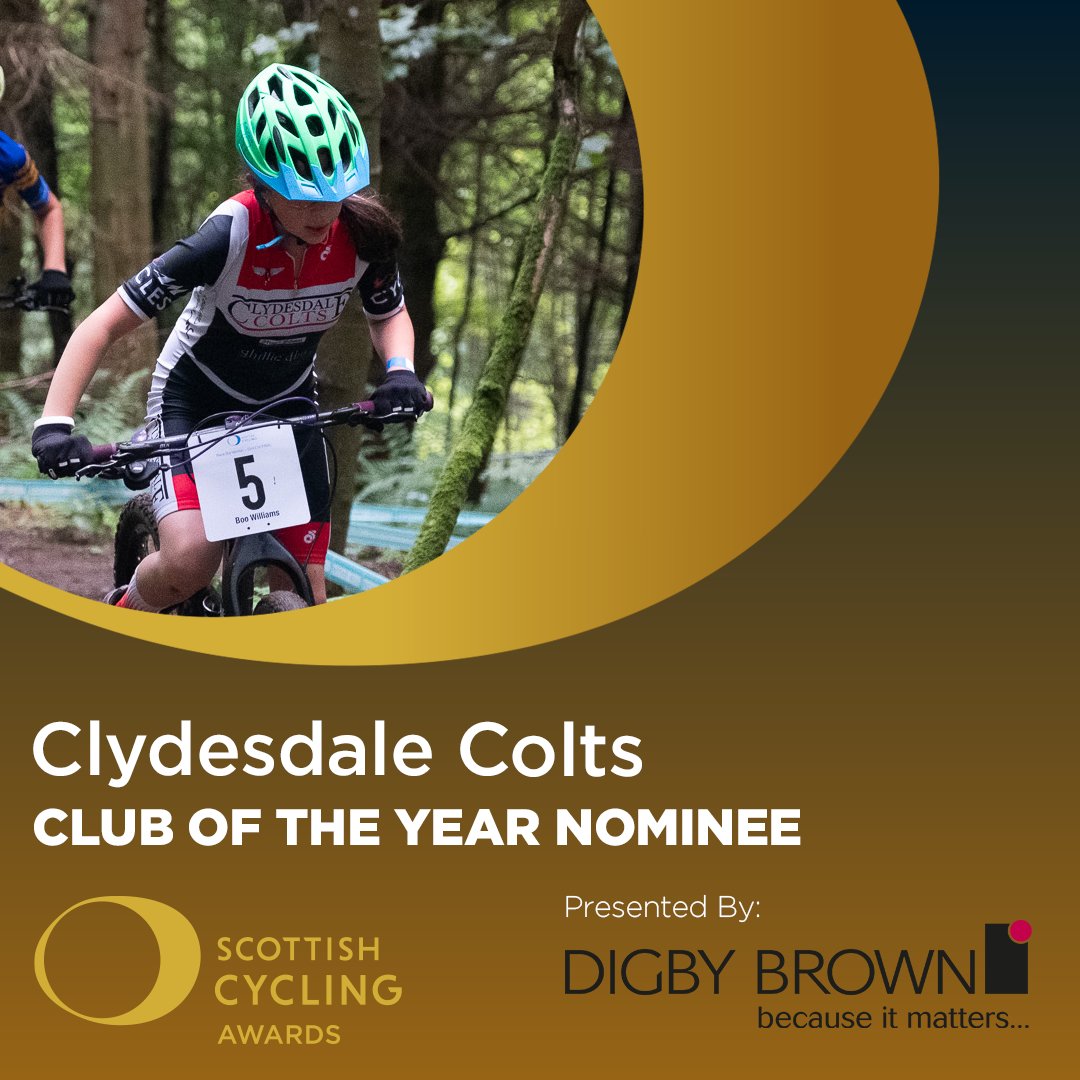 ScottishCycling's tweet photo. The Scottish Cycling Awards are just five weeks away and we're delighted to reveal our five shortlisted nominees for the Scottish Cycling Club of the Year, presented by @DigbyBrownLLP

Clydesdale Colts
Discovery Junior Cycling Club 
Peebles Cycling Club 
Scotia Offroad Race Team 
West Lothian Clarion

#SCAwards24