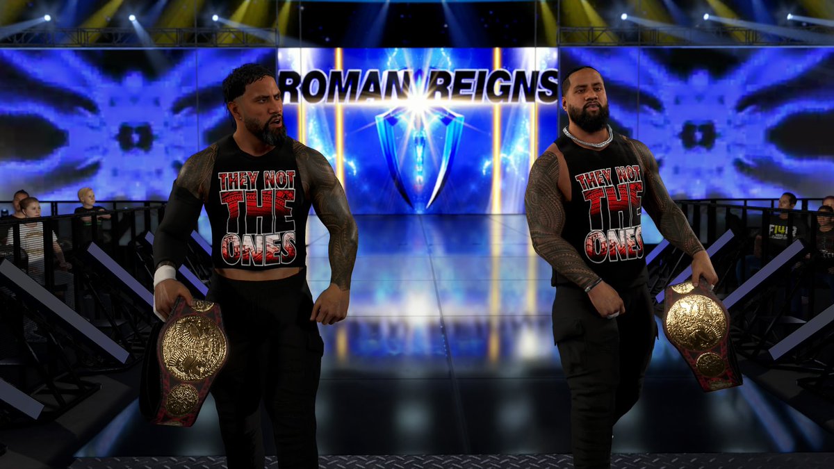 DonavanTerbay's tweet photo. ( @WWEUsos ) 622-Day Longest Reigning  Tag Team Championship titles are now available on #WWE2K24 ‼️‼️

Huge thx to my brotha’s @WittyWitterson &amp; @WhatsTheStatus for the Strap &amp; Temp 🫡

🏷️ - #TheUsos , #TITLEPACK &amp; #DONDON 

Enjoy ☝🏾! https://t.co/D0bJNVBaLQ