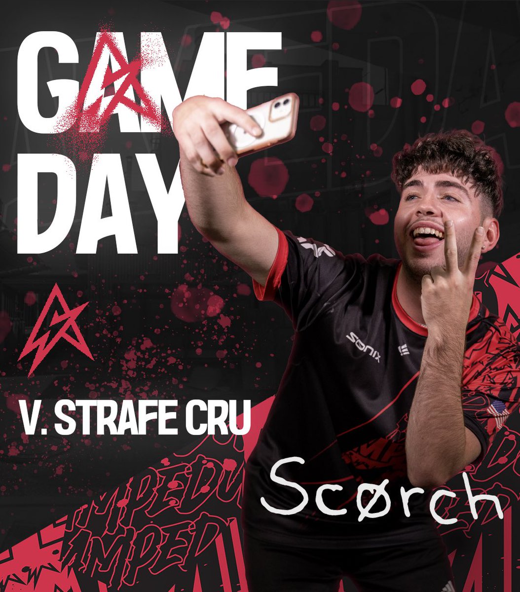 Amped Red ESEA MAIN Match tonight!
💪VS. Strafe Cru
🕐Time: 22:00 EDT
👁️Stream: ttv/ampedesportna
📅Tue, 08 Oct 2024
🔴<a href="/SethP_/">SethP</a>
🔴<a href="/spencercatoire/">Spencer</a>
🔴<a href="/Sc0rchcs/">Sc0rchcs</a>
🔴<a href="/DanielS_OTM/">Daniel Schmidt</a>
🔴<a href="/KennyTexas24/">KennyT</a>