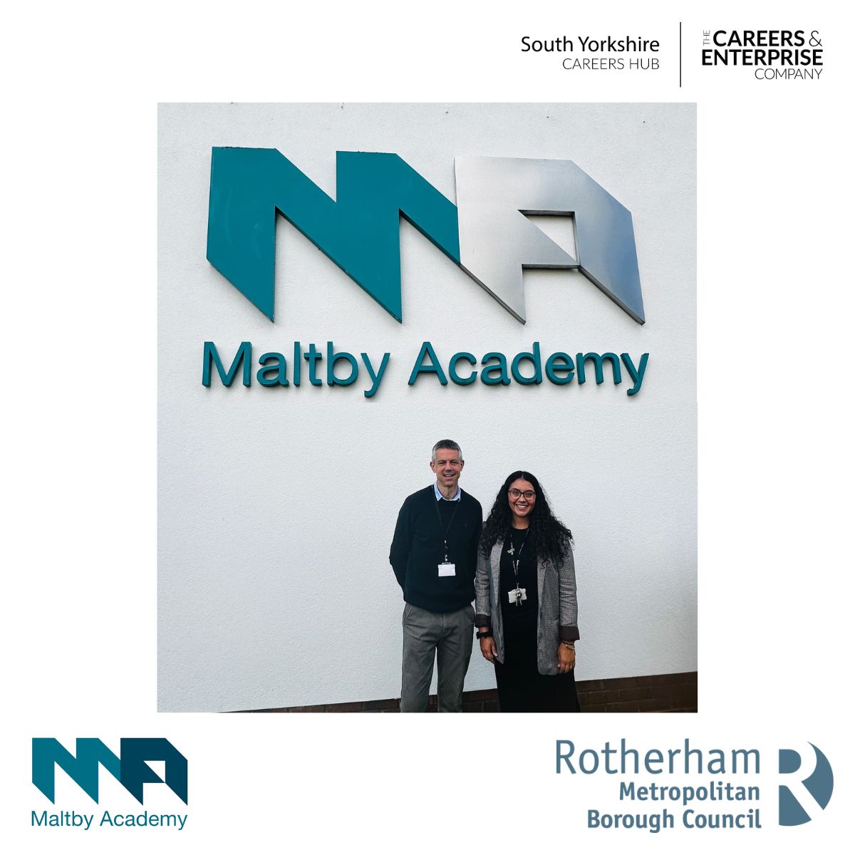 𝕁𝕦𝕝𝕚𝕖 ℍ𝕦𝕤𝕤𝕖𝕪 (@juliehussey5) on Twitter photo It's another great Enterprise Adviser match here in Rotherham!👏Delighted to match Andy Noble from <a href="/RMBCPress/">Rotherham Council</a> with <a href="/MaltbyAcademy/">Maltby Academy</a>. We are really looking forward to seeing how this partnership will impact upon careers provision & help every young person find their best next steps. It's another great Enterprise Adviser match here in Rotherham!👏Delighted to match Andy Noble from <a href="/RMBCPress/">Rotherham Council</a> with <a href="/MaltbyAcademy/">Maltby Academy</a>. We are really looking forward to seeing how this partnership will impact upon careers provision & help every young person find their best next steps.