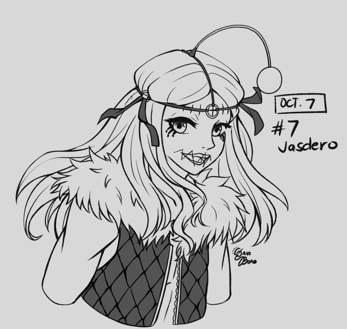 GaiaBarArt's tweet photo. Day 6-8 of me drawing characters from animanga that i like for #inktober2024 !!
and since i missed 3 days, I was thinking of a character that can be interpreted 3 ways lol and i remember these twins haha Devitto and Jasdero or #jasdevi from #dgrayman !! https://t.co/4zgK9gR1bs