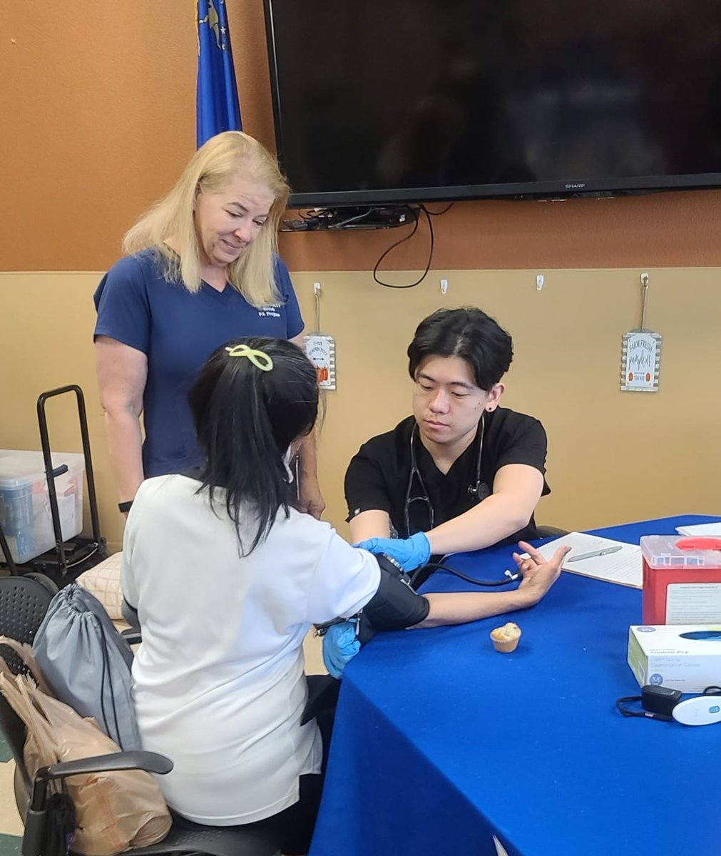 EdgeworthForNV's tweet photo. I've only ever done two things in my career: improving access to care for underserved populations and training the next generation of medical providers. We go out monthly to provide free screenings for low-income seniors because seniors deserve better!
#ad35 #edgeworthfornv https://t.co/usTqq74Uge