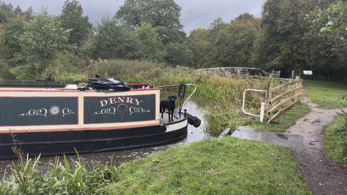 foxy2856's tweet photo. This is what the end of the leek branch of the Trent and Mersey, Caldon Canal looks like. #Boatsthattweet @IWA_UK that’s another #SilverPropellerChallenge ticked off the list. https://t.co/2qVx2IbuCq