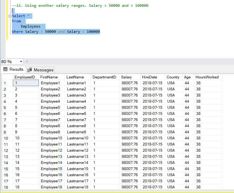 lawid3001's tweet image. Foundations of SQL
Day 7: Review and Practice
Task: Review the week's concepts by redoing previous queries and experimenting with different departments or salary ranges.
@analystsleague
@RxData_
@iam_daniiel
#30daysSQLChallenge