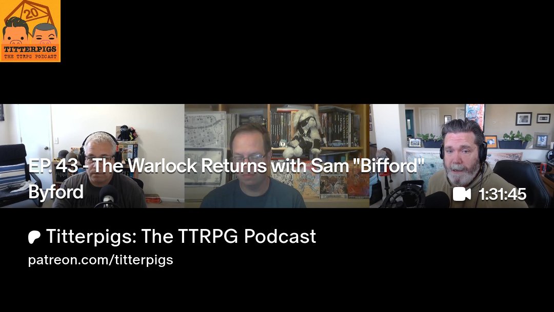 titterpigs's tweet photo. Want early access to our episodes and our patron only vodcast? Consider signing up to The Titterpigs Patreon to get these and other bits and bobs by supporting our podcast. Cheers. 😊🤘

https://t.co/fi8hNE3Kab https://t.co/LE1XUwKynP