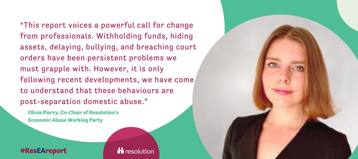 @OliviaPiercy2 “Withholding funds, hiding assets, delaying, bullying, and breaching court orders have been problems that professionals must grapple with. However, it is only following recent developments, we have come to understand that these behaviours are post-separation domestic abuse.”