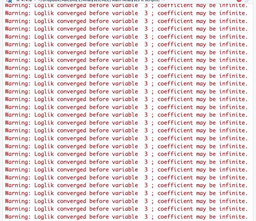 I’m just a girl, sitting in front of my R script, trying to fit a model with not enough variance