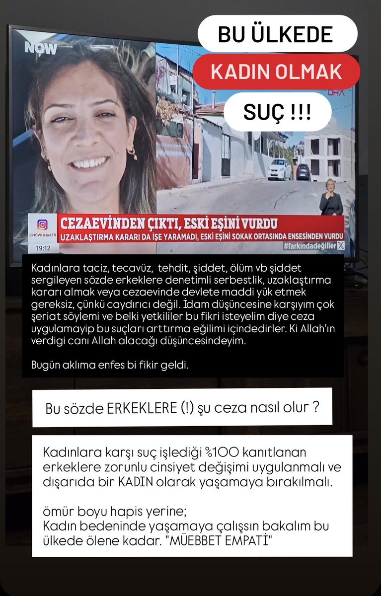 Duyguozcan91's tweet photo. MÜEBBET EMPATİ

#İstanbulSözleşmesiYaşatır
#kadinavecocuğadokunma #kadıncinayetlerinehayır #kadıncinayetlerinidurduracağız 
@nowtvturkiye @nowhaber #NarinİçinAdalet https://t.co/CyYYbGGXcr