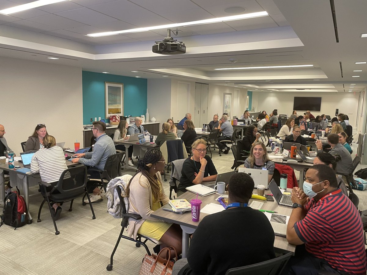 ⚡️Excited to be joined by 50 Fairfax County Public Schools department staff and school leaders at my two-day professional learning offering on project management! #agile #projectmanagement #leadership #success