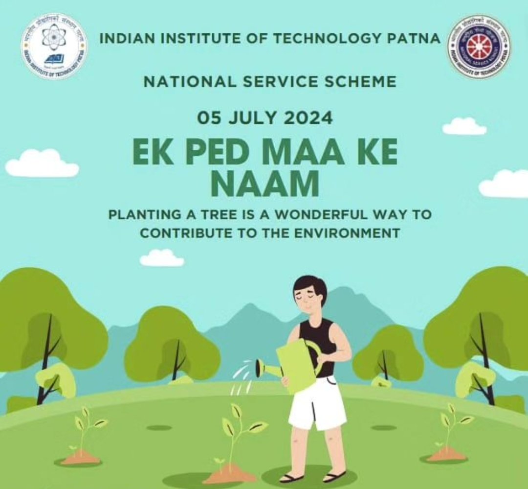 nss_iitp's tweet photo. we came together for #EkPedMaaKeNaam and planted trees to honor our mothers and support environmental conservation. 🌳

Thank you to everyone who joined the effort for a greener, healthier future! 🌍
#Plant4Mother #GreenIndia #Sustainability @narendramodi @_nssindia https://t.co/F734i1jjER