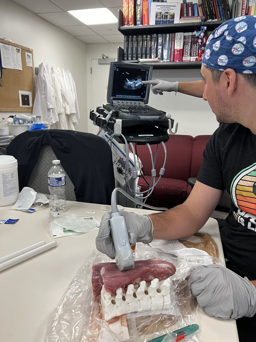 Duke Emergency Ultrasound (@duke_eus) on Twitter photo Ultrasound fellowship didactics today: novel methods for practicing regional anesthesia including ESP and SAP blocks with our fellow <a href="/callmeboone2/">Dr. Joel Embiid is the MVP</a> Ultrasound fellowship didactics today: novel methods for practicing regional anesthesia including ESP and SAP blocks with our fellow <a href="/callmeboone2/">Dr. Joel Embiid is the MVP</a>