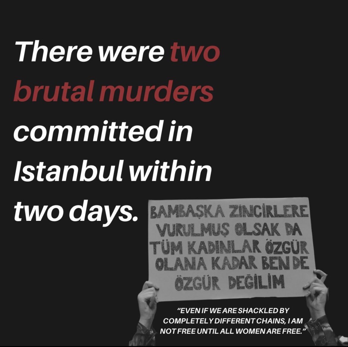 forestandcalm's tweet photo. Every day we mourn our sisters. Every day authorities ignore us. This has to stop! We won’t stop resisting until femicide stops! Reenact 6284 now!

#istanbulconventionkeepsalive
#reenact6284 https://t.co/MBWBDAVBKN