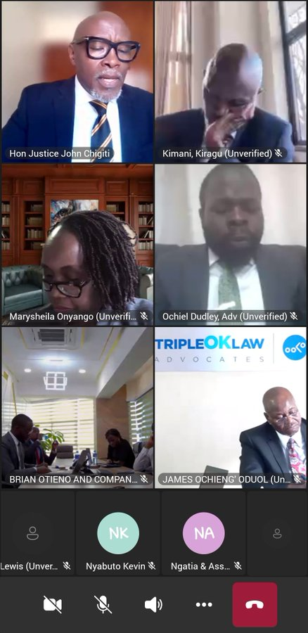 UPDATE ON ADANI-JKIA CASE TODAY (08/10/2024)

-Kenyans joined the proceedings online, shouting #StopAdani and #RejectAdani (I posted the video earlier).

-Justice John Chigiti announced that the court will determine whether the case will be handled by a bench with an uneven