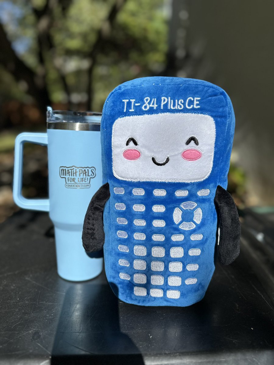 Packing up a friend for the #OCTM25 conference in Columbus this week. Who will take this little guy home? Visit the <a href="/TICalculators/">Texas Instruments Education</a> booth by the Tech Playground to enter the drawing.