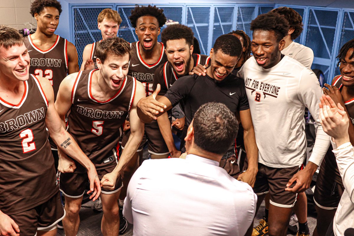 Brown Men's Basketball tweet media