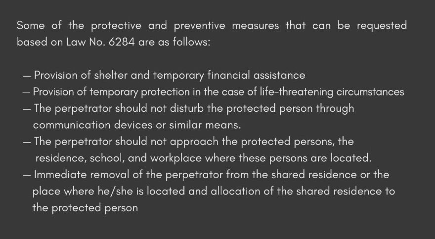 why do we want the istanbul convention back?

#6284üuygula 
#reenact6284

6284 is the name of the istanbul convention in domestic law. it provides women and people experiencing abuse with the necessary tools to be safe.

#istanbulsözleşmesiyaşatır 
#istanbulconventionkeepsalive