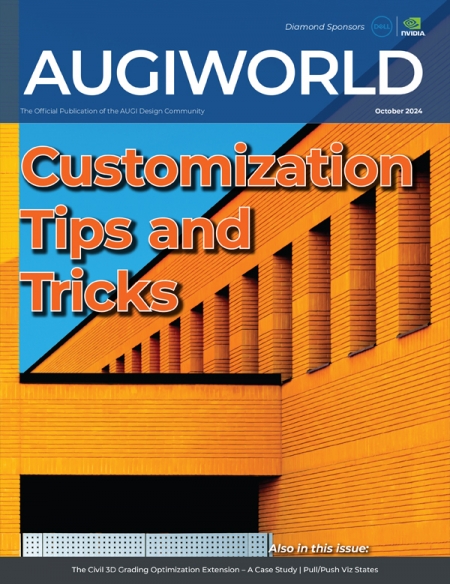AUGI (@augi) on Twitter photo The October issue of #AUGIWORLD is out! This month focuses on Customization Tips and Tricks. Look for a link from #AUGI in your inbox, or just follow this handy link 👉 smpl.is/9pbmo The October issue of #AUGIWORLD is out! This month focuses on Customization Tips and Tricks. Look for a link from #AUGI in your inbox, or just follow this handy link 👉 smpl.is/9pbmo