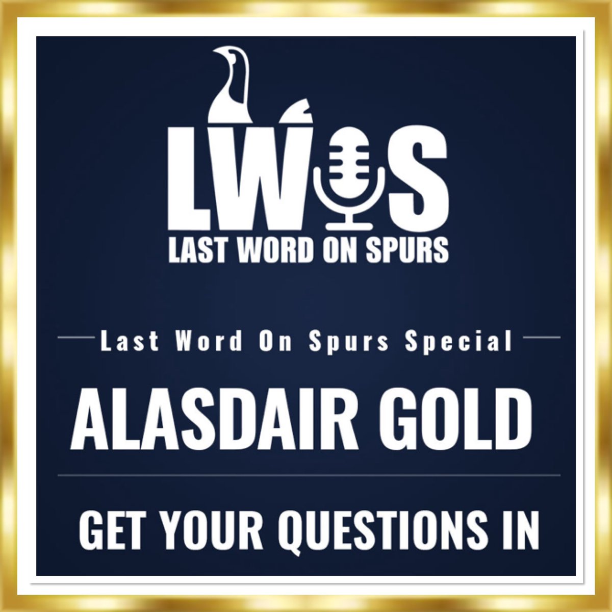 Last Word On Spurs (@lastwordonspurs) on Twitter photo 🚨🚨𝐁𝐑𝐄𝐀𝐊𝐈𝐍𝐆! | We are absolutely delighted to announce <a href="/AlasdairGold/">Alasdair Gold</a> will be rejoining us on <a href="/LastWordOnSpurs/">Last Word On Spurs</a>!
❓We want every single one of your questions ahead of this show.
🛎𝐒𝐮𝐛𝐬𝐜𝐫𝐢𝐛𝐞 𝐇𝐞𝐫𝐞: youtube.com/@lastwordonspu…
#THFC | #COYS | #TOTTENHAM | #SPURS 🚨🚨𝐁𝐑𝐄𝐀𝐊𝐈𝐍𝐆! | We are absolutely delighted to announce <a href="/AlasdairGold/">Alasdair Gold</a> will be rejoining us on <a href="/LastWordOnSpurs/">Last Word On Spurs</a>!
❓We want every single one of your questions ahead of this show.
🛎𝐒𝐮𝐛𝐬𝐜𝐫𝐢𝐛𝐞 𝐇𝐞𝐫𝐞: youtube.com/@lastwordonspu…
#THFC | #COYS | #TOTTENHAM | #SPURS