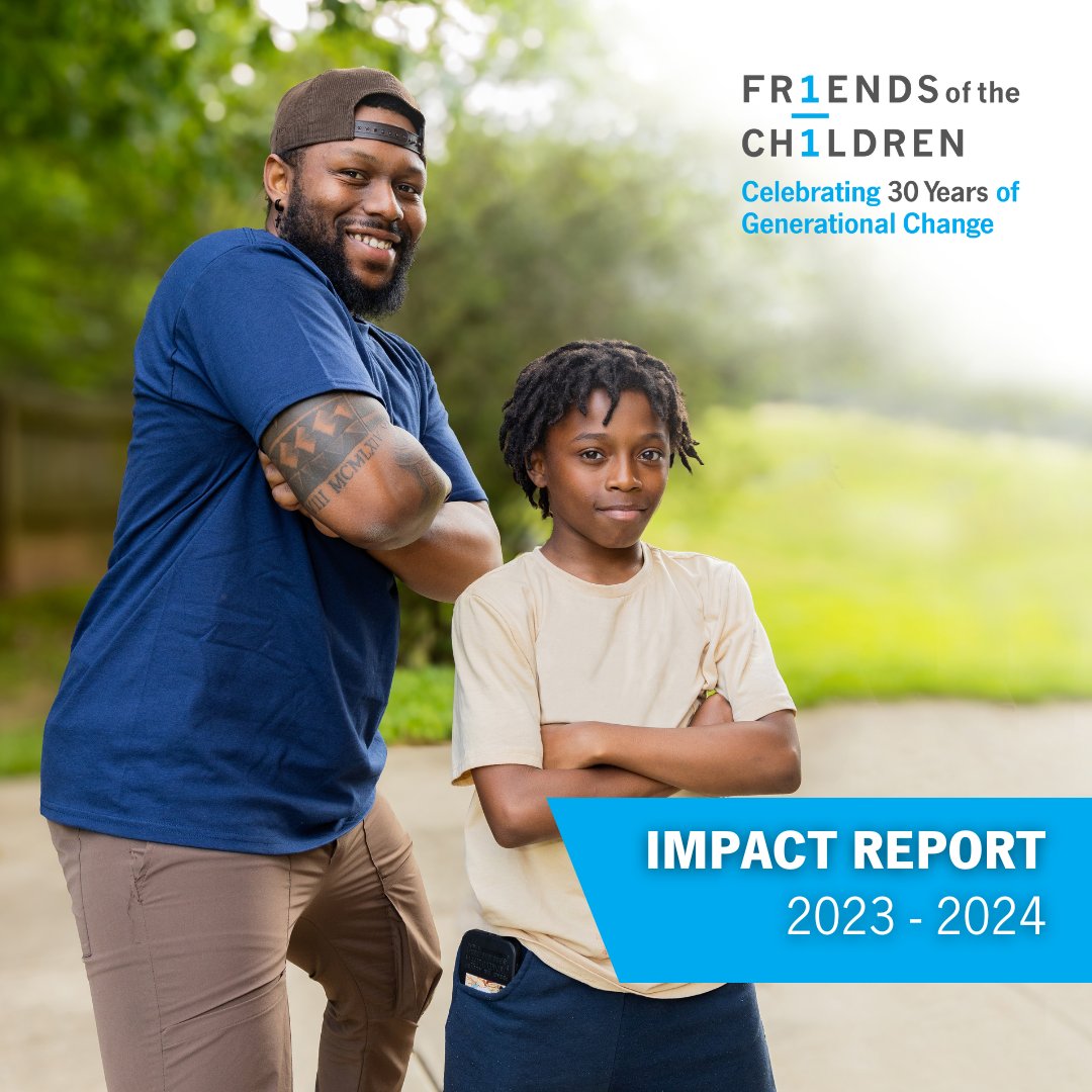 Friends of the Children is excited to share our 2023-2024 Impact Report with you! This year, we highlight the journeys of five graduates from chapters serving youth for over 20 years. Thank you for your unwavering support. Explore the full report here: bit.ly/3BuAazx
