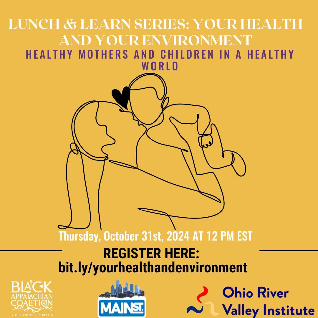 In communities with Petrochemical plants, a notable disparity in the realm of Maternal Health demands attention. Join us on Halloween, October 31st, at 12PM EST to learn about the health challenges to secure better outcomes for both mothers and children.  #MaternalHealth