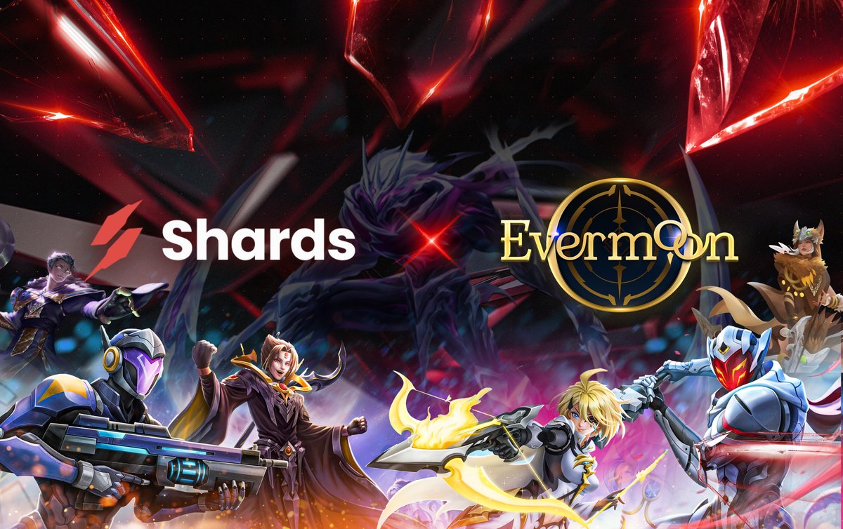 Shards joins forces with <a href="/EverMoon_nft/">Evermoon Games</a> ⚡

Meet Evermoon, the next-gen 5v5 3-lane MOBA in Web3.

Epic battles are on the horizon. ⚔️

Coming soon to Shards—stay tuned for what's next!