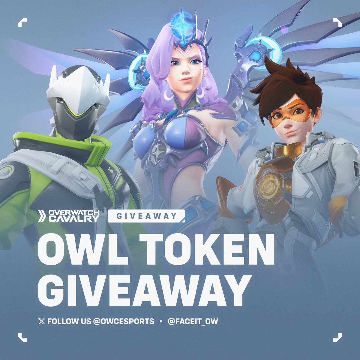 Cavalry Esports (@owcesports) on Twitter photo 💎 OWL TOKEN GIVEAWAY 💎
👥 Follow <a href="/OWCEsports/">Cavalry Esports</a> & <a href="/FACEIT_OW/">FACEIT Overwatch</a>
🔁 Retweet & Like this post
✨ 5 Winners (400 Tokens Each)
📌 Ends Sunday, October 13
🏆 Codes provided by FACEIT 💎 OWL TOKEN GIVEAWAY 💎
👥 Follow <a href="/OWCEsports/">Cavalry Esports</a> & <a href="/FACEIT_OW/">FACEIT Overwatch</a>
🔁 Retweet & Like this post
✨ 5 Winners (400 Tokens Each)
📌 Ends Sunday, October 13
🏆 Codes provided by FACEIT
