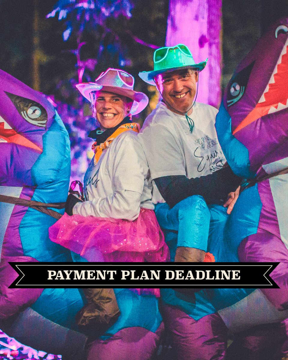 10 Month payment plans end at midnight tonight ⏳

Last chance to secure your tickets from just £25.90 per month 🔒

Follow link below for tickets 👇

loom.ly/QYxoI-E