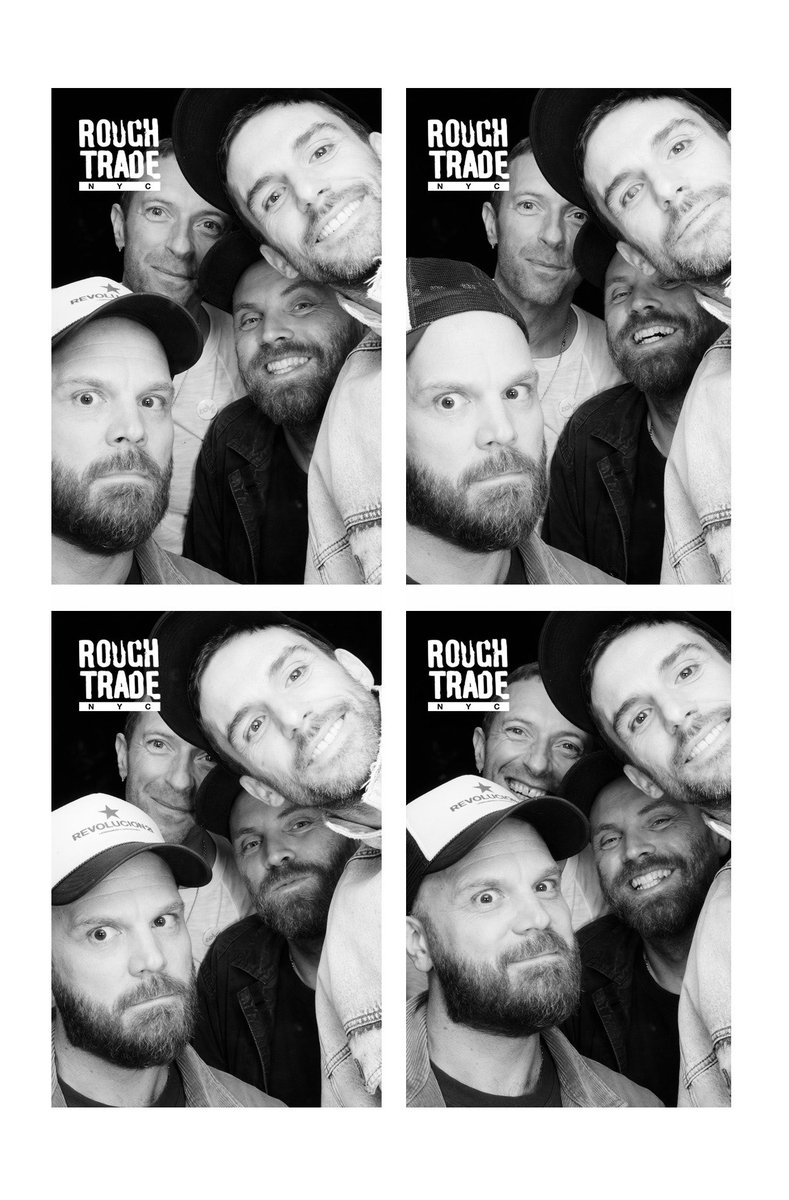 coldplayxtra's tweet photo. Coldplay x @RoughTradeUS 🗽 https://t.co/FDvcPhBWSf
