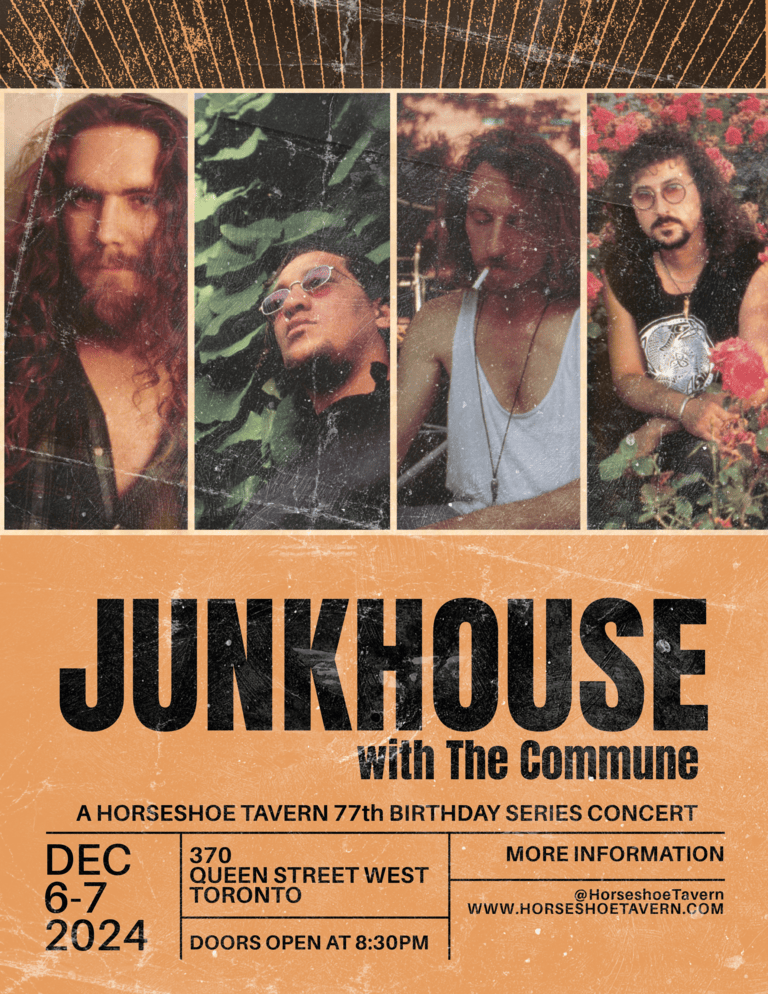 Give them the love. 
Junkhouse plays the <a href="/HorseshoeTavern/">The Horseshoe Tavern</a> Dec. 6 and 7.