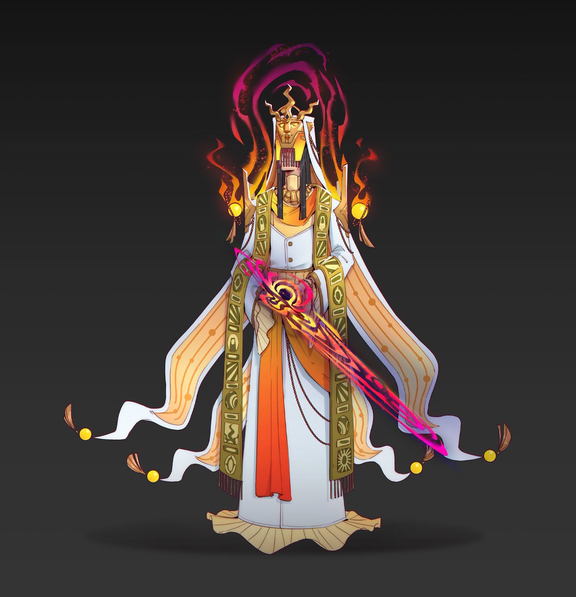 Hi #PortfolioDay 👋🏼 I’m a concept artist with 5+ yrs of experience w/ excitement and expertise in characters &amp; cosmetics currently looking for work! Open to contract, part-time, and full-time ✨

Pls enjoy some recent swordtember character designs 🗡️🎉

Contact info in bio ~