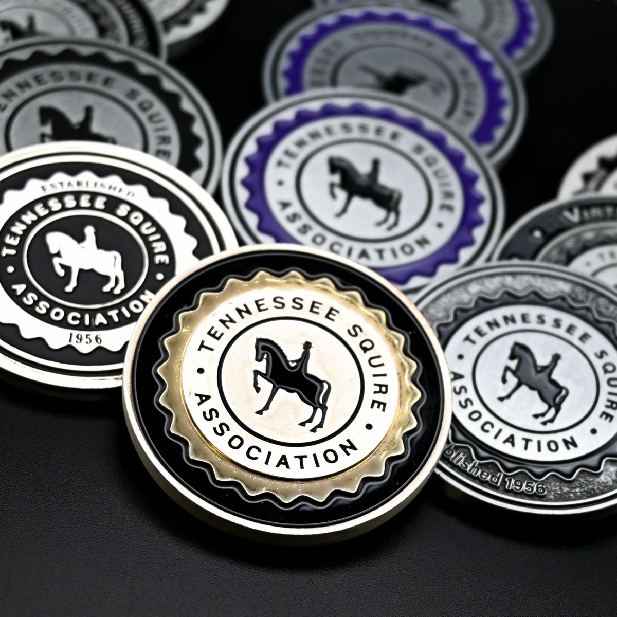 ChallengeDesig2's tweet image. After countless emails and some setbacks, we finally got to      work with @JackDaniels_US. Designing their unique challenge coins is a true career highlight! #Persistence #ChallengeCoins