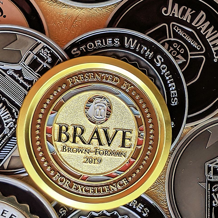 ChallengeDesig2's tweet image. After countless emails and some setbacks, we finally got to      work with @JackDaniels_US. Designing their unique challenge coins is a true career highlight! #Persistence #ChallengeCoins