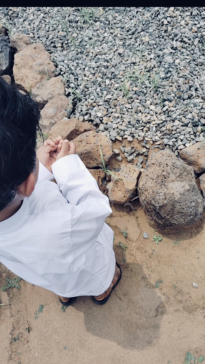"فاضَ اِشتياقي والحنينُ إليهِ
واللهُ يعلمُ كم بكيتُ عليهِ
مَر الزمانُ وما ألفتُ غيابهُ
هل يألفُ الإنسانُ موتَ أبيهِ؟".