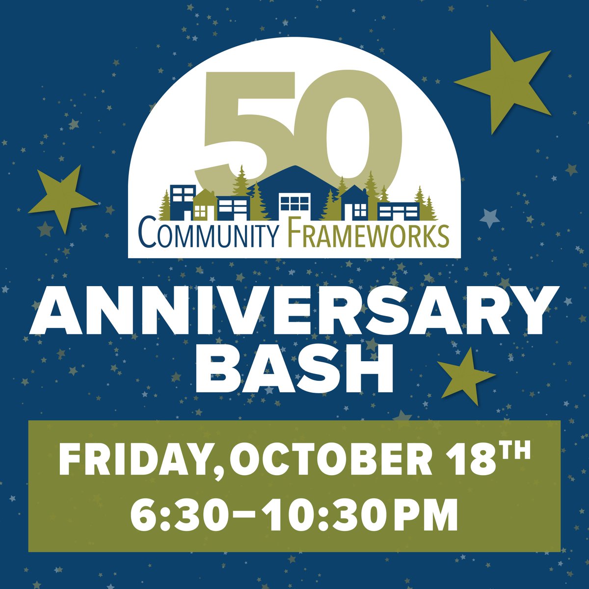 ComFrameHousing's tweet image. 10 days to go, get your tickets now and celebrate 50 years with us in #Spokane! tinyurl.com/CommunityFrame…