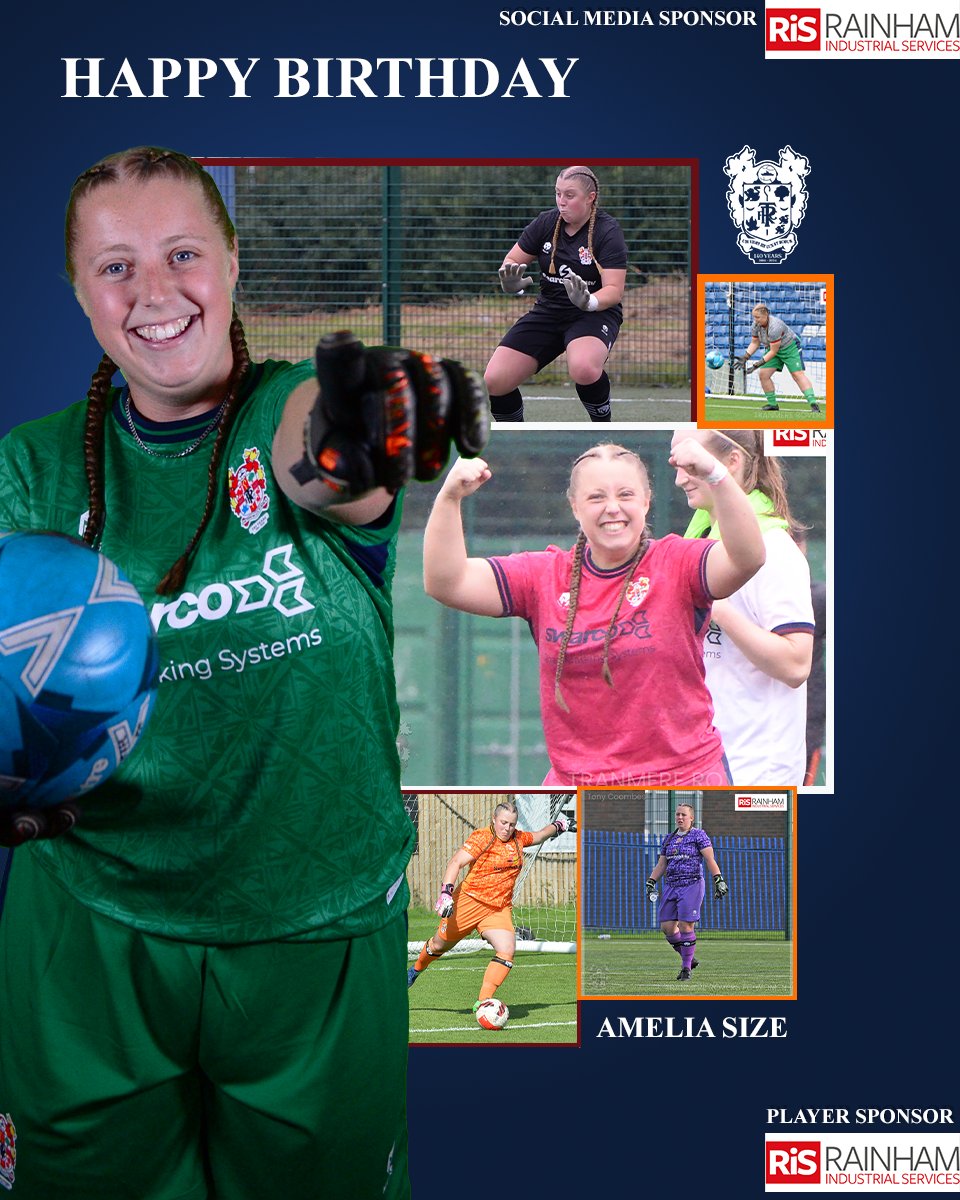 🎂 Happy Birthday to Goalkeeper Amelia Size!

We hope you have a great day Millsey!

#TRFC #SWA